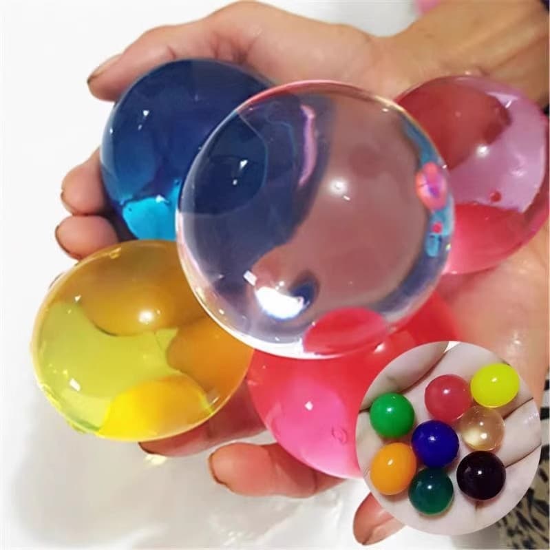 Giant Water Beads Jumbo Water Pearls Super Absorbent Gel Balls Non-Toxic Expanding Ocean Balls Dragon Balls