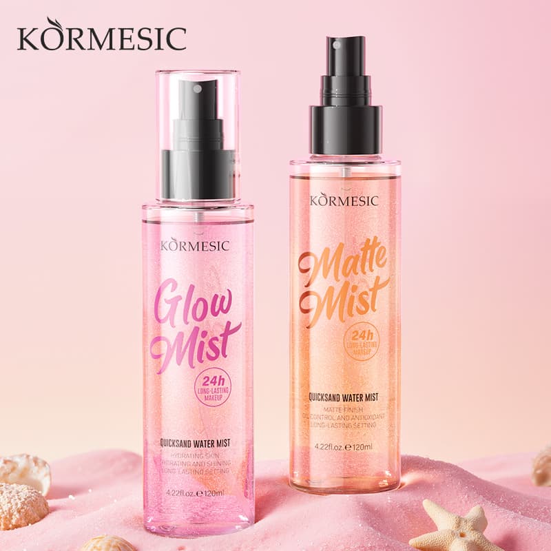 Cross-border Matte Setting Spray Series, Setting Spray with Water Glow Vitamin C, Export Stock Available