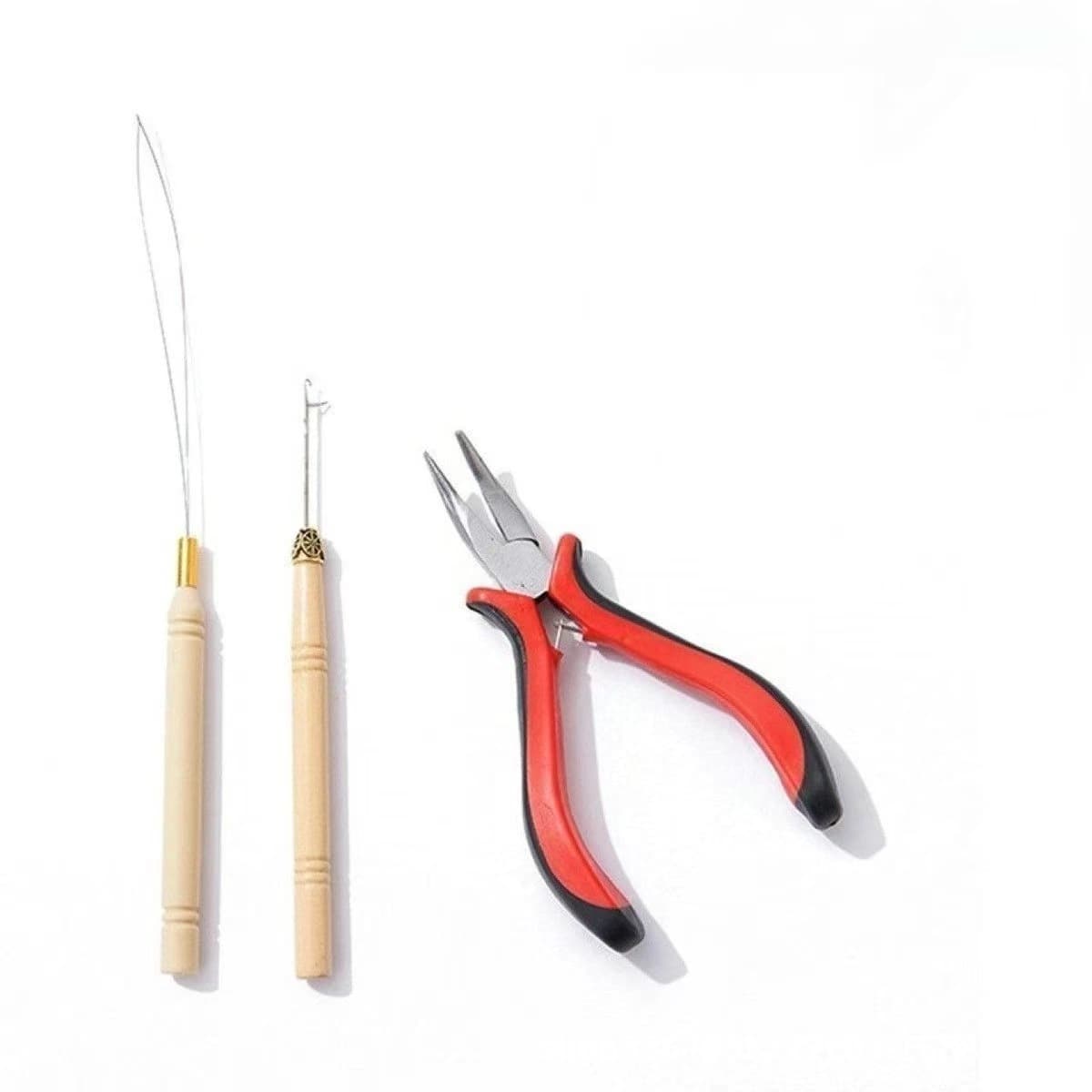 Hair extension tools, hair extension bundles, hair extension clips, silicone clips, hair extension pliers, hooks, crochet hooks