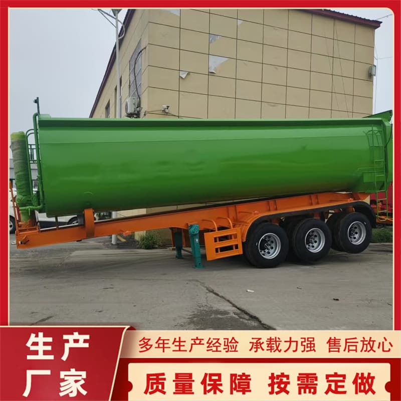 U-type tank rear-tipping dump truck, tank dump truck, tank rear-tipping dump truck, heavy tank rear-tipping dump