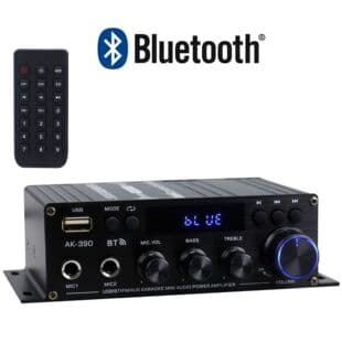 AK-390 Bluetooth 5.0 Mini Amplifier Home Karaoke / Car Audio Amplifier