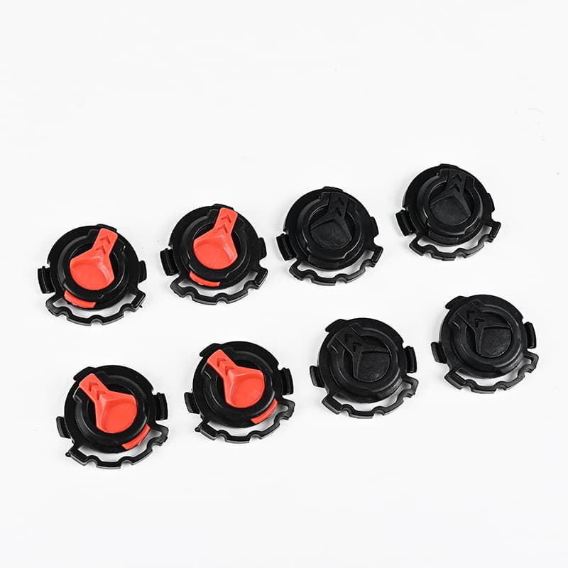 Helmet Accessory Fixing Large Hole Buckle Visor Base Adult Safety Helmet Screw Child Cover Universal Modification Part