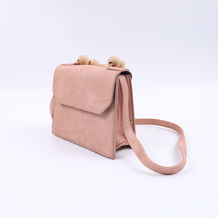 Cross-border Hot Sale Wooden Bead Small Square Bag Shoulder Crossbody Bag Vintage Versatile Women's Bag Multifunctional Large Capacity Wallet bags