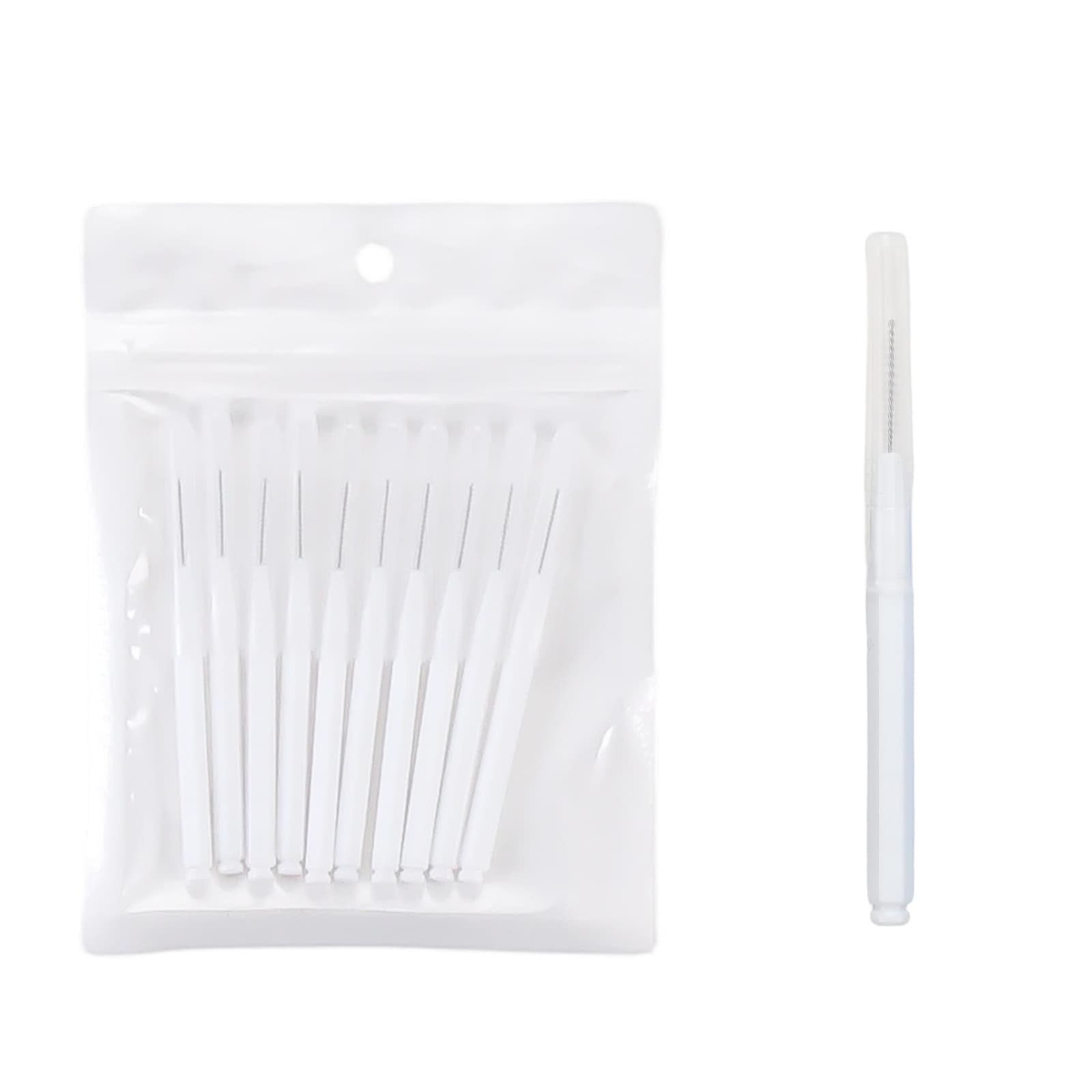 Factory Wholesale Cross-border Interdental Brush Eyelash Brush Orthodontic Interdental Brush Cleaning Interdental Brush Beauty Makeup Small Eyebrow Brush