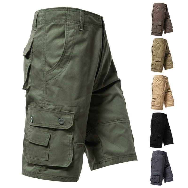 Cross-border Supply Casual Shorts Summer New Cargo Shorts Men Multi-pocket Loose Casual Shorts Wholesale