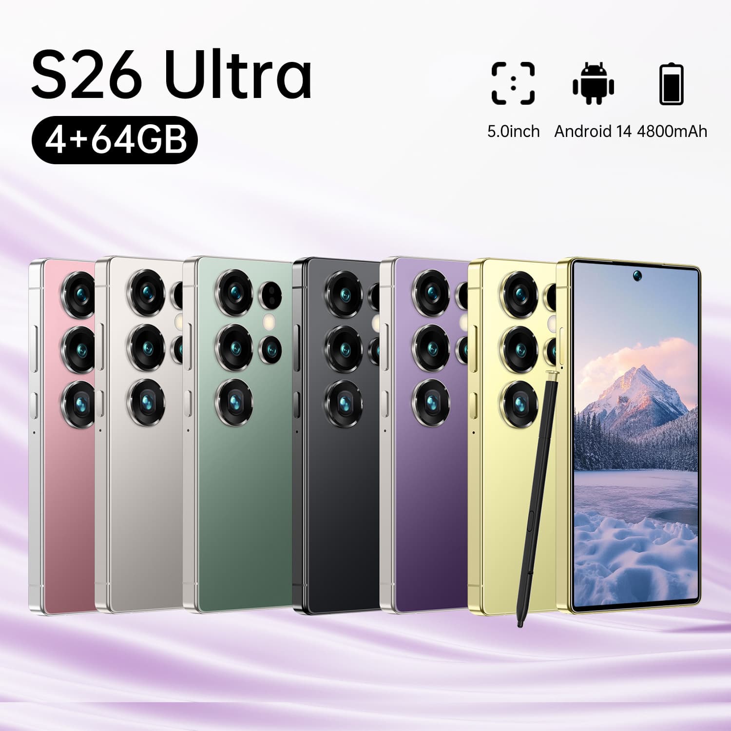 Cross-border Phone S25 Ultra 5.0-inch Small Screen Smartphone, 4G Network 3+16GB Android 10