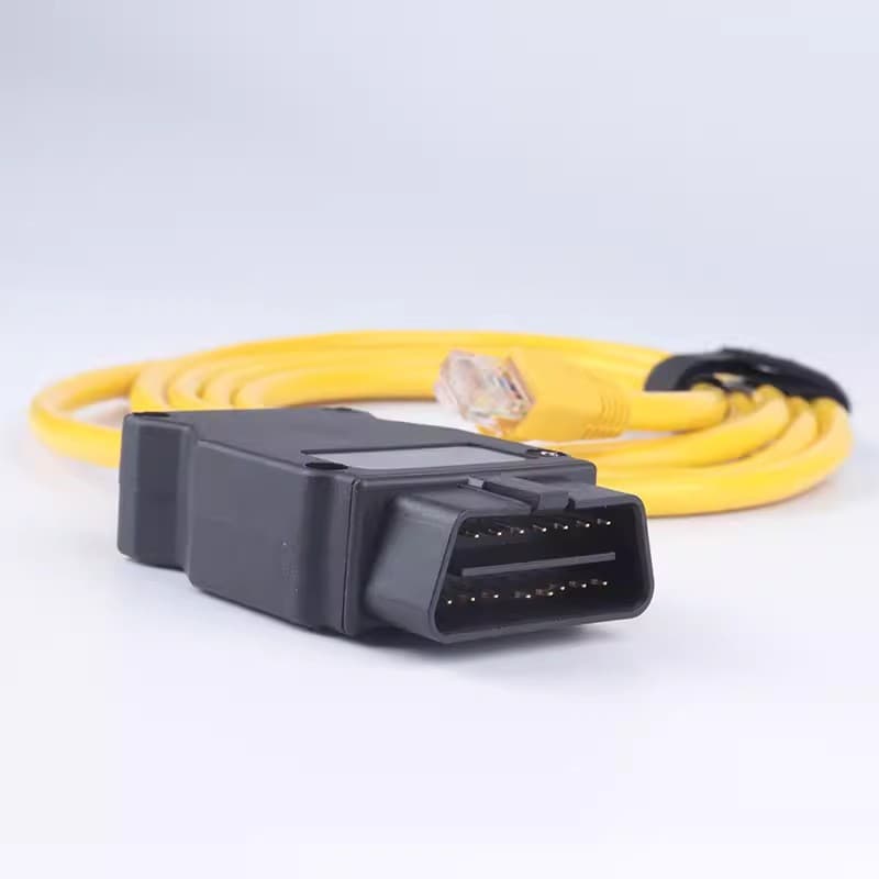 BMW OBD Ethernet programming cable, ENET line for remote vehicle coding, USB automotive diagnostic cable