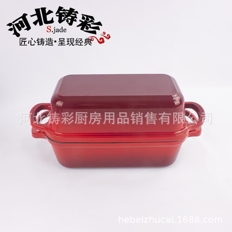 Cast Iron Loaf Pan Enameled Cast Iron Pot Oven