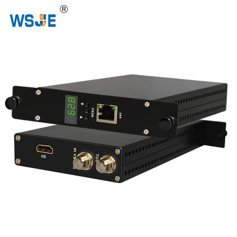 Single-Channel HD Encoder Modulator Hotel TV System HDMI to DTMB Digital TV Headend Equipment