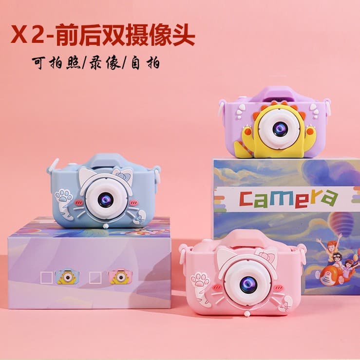 X2 Kids Instant Print Camera HD Photo Video Mini SLR Toy Gift