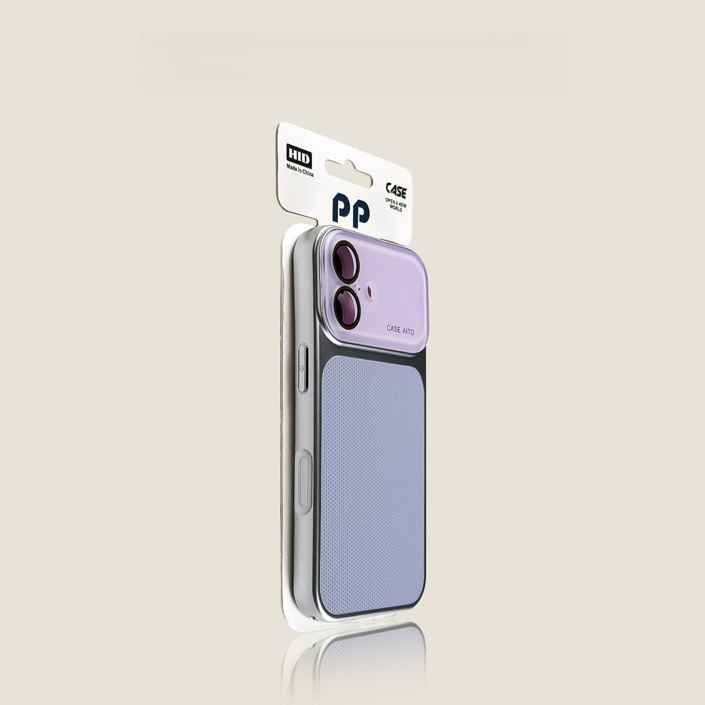 Cross-border iPhone 17 PROMAX Waffle Pattern Instant 17 Large Window Phone Case Compatible with Apple 16PM Premium 15