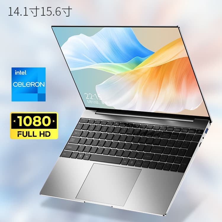Amazon New 14th Gen Laptop 14.1-inch Design Office Netbook Cheap Lightweight Thin Laptop