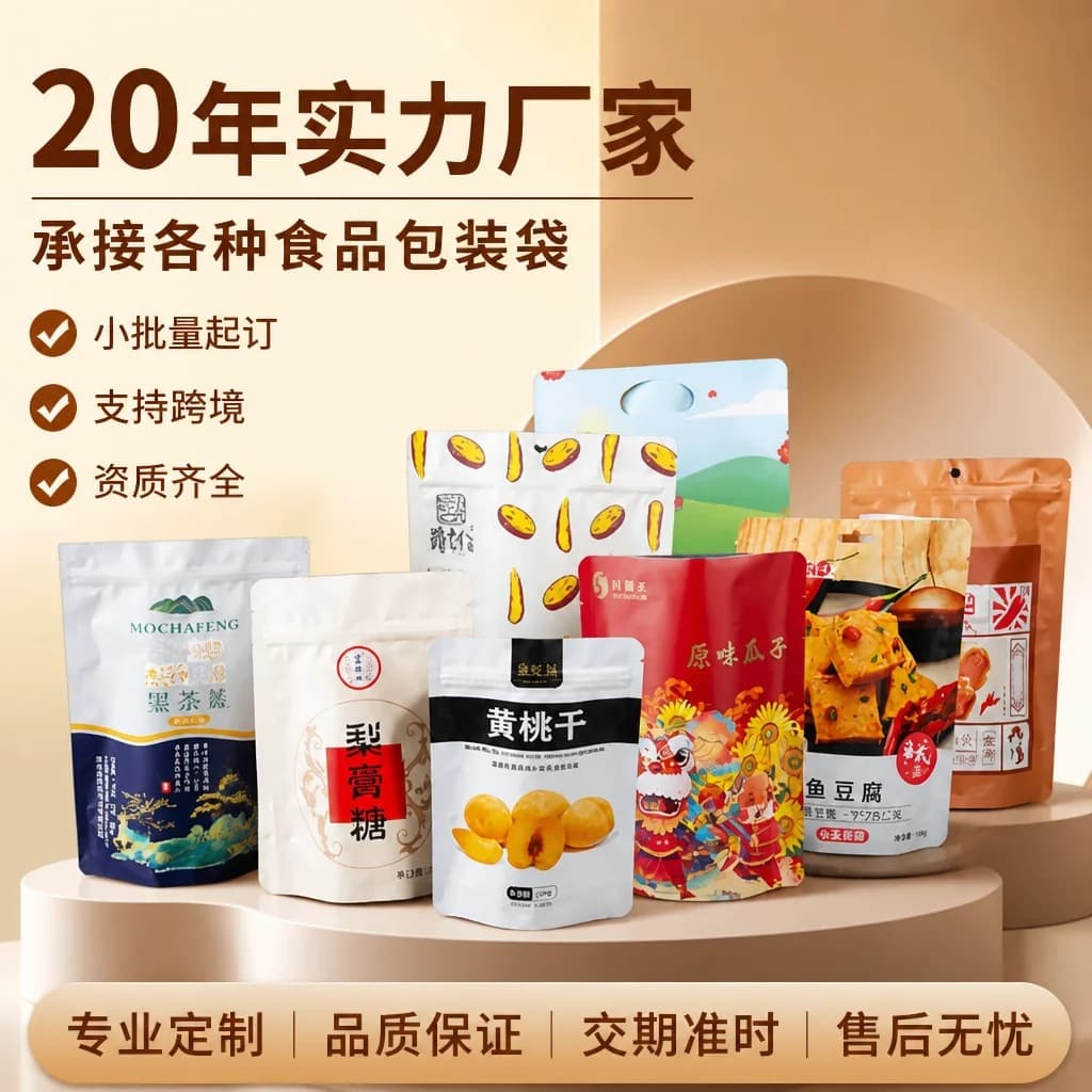 Octagonal Seal Dog Food Packaging Bag Custom Cat Food Color Printing Stand-Up Zipper Food-Grade Packaging Bag Small Batch