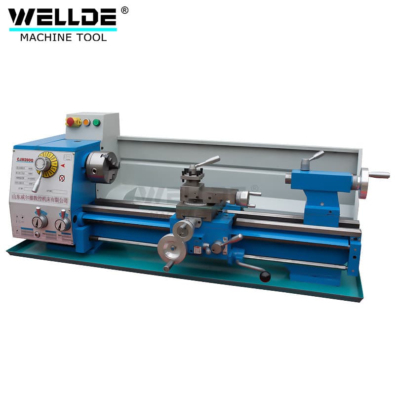 WELLDE CJM290 Lathe Small Ordinary Lathe Factory Direct Sales Machine Tool Source