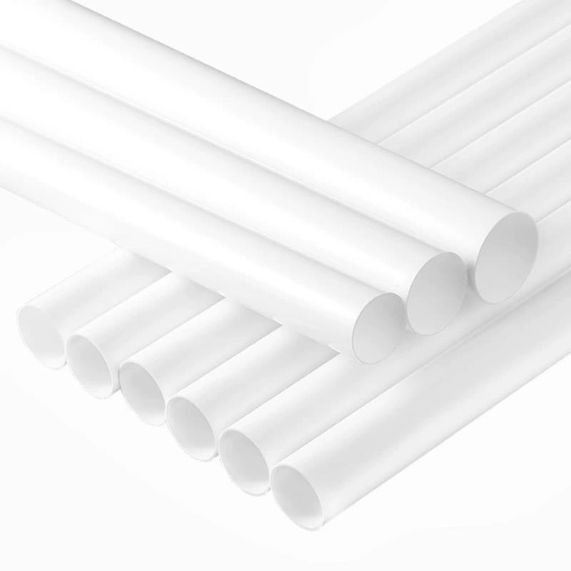 Factory direct sales PP plastic tube Black in stock PE flexible tube PVC rigid tube Large specifications and models Support processing
