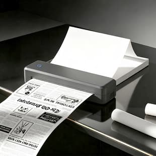 AI Tattoo Transfer Printer Portable Document Printer Hazardous Waste Label Tattoo Thermal Printer for Home Use Cross-Border