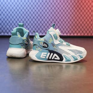Boys Basketball Shoes 2026 New Mesh Breathable Children Sports Shoes Middle and Big Kids Competition Special Training Shoes