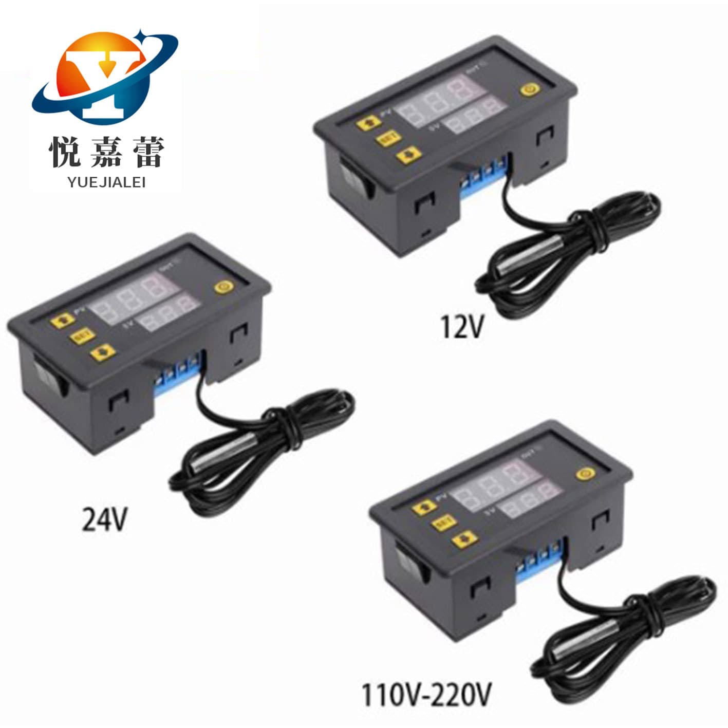 W3230 High-Precision Temperature Controller Digital Thermostat Module Temperature Control Switch Miniature Temperature Control Board