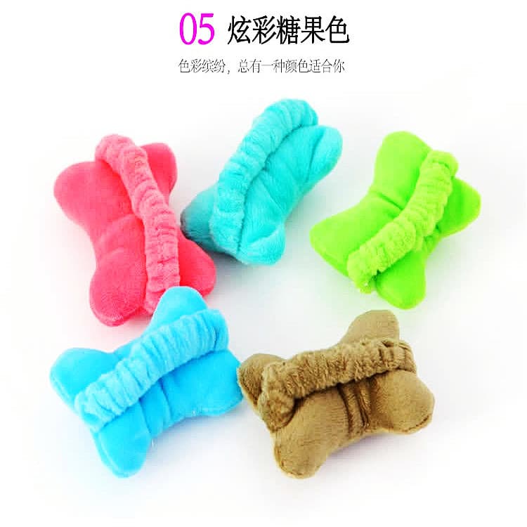 Cute Elastic Wrist Support Pillow Mouse Pad Double-Sided Fabric Wrist Rest Cushion Indoor Use Pure Color Design