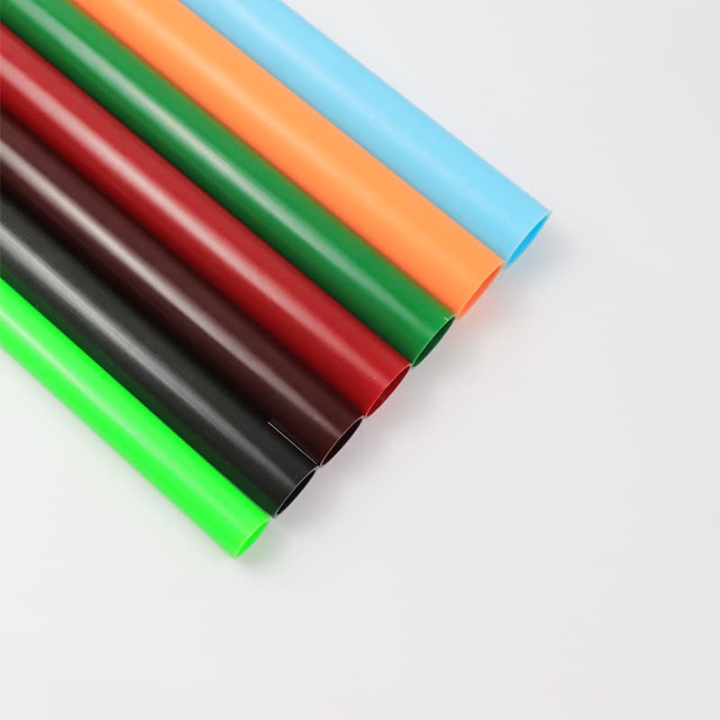 Factory Direct PP Small Tubes Wholesale, Colored Hollow Toy Plastic Pipes, Transparent Round PP Hard Tubes