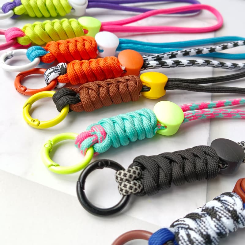 Wrist Strap Phone Lanyard Bracelet Short Style Unisex New Pendant Personalized Fashion Key Lanyard 23cm Universal