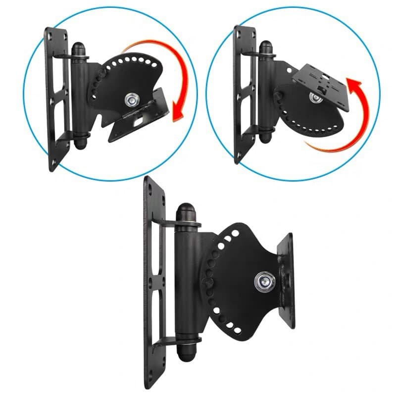 Audio Hanging Bracket Lockable Tilt Angle Adjustable Speaker Hanging Bracket Speaker Stand Wall Mount Bracket Stand Price Floor Other