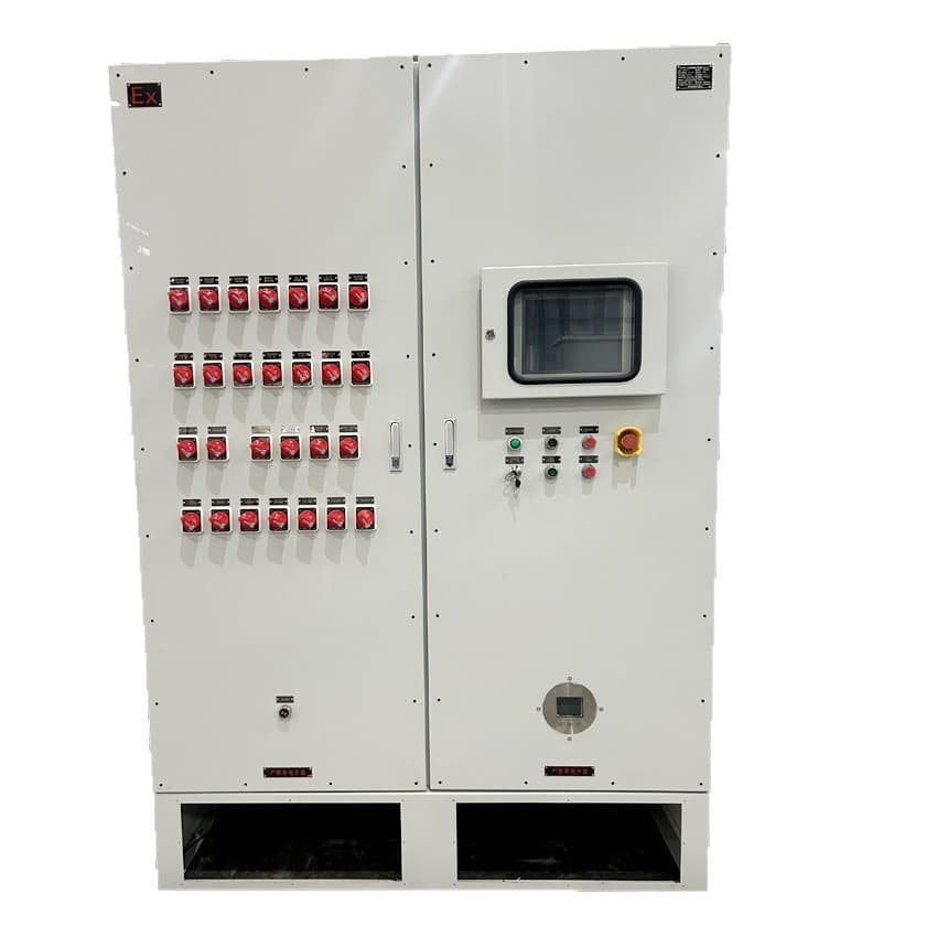 Explosion-Proof Positive Pressure Cabinet Touch Screen Distribution Cabinet Electrical Control Cabinet Explosion-Proof Stainless Steel Lighting Switch Cabinet Inverter Cabinet