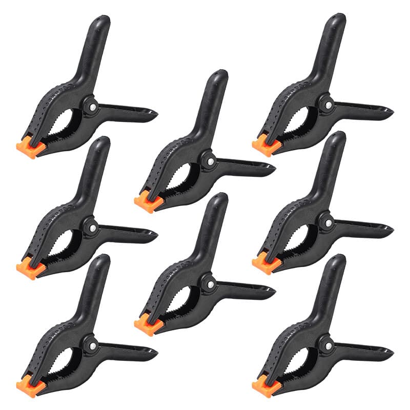 Nylon A-Type Spring Clamp Quick Fixture Plastic Clamp Plastic A-Clamp Photography Background Cloth Clamp Wholesale