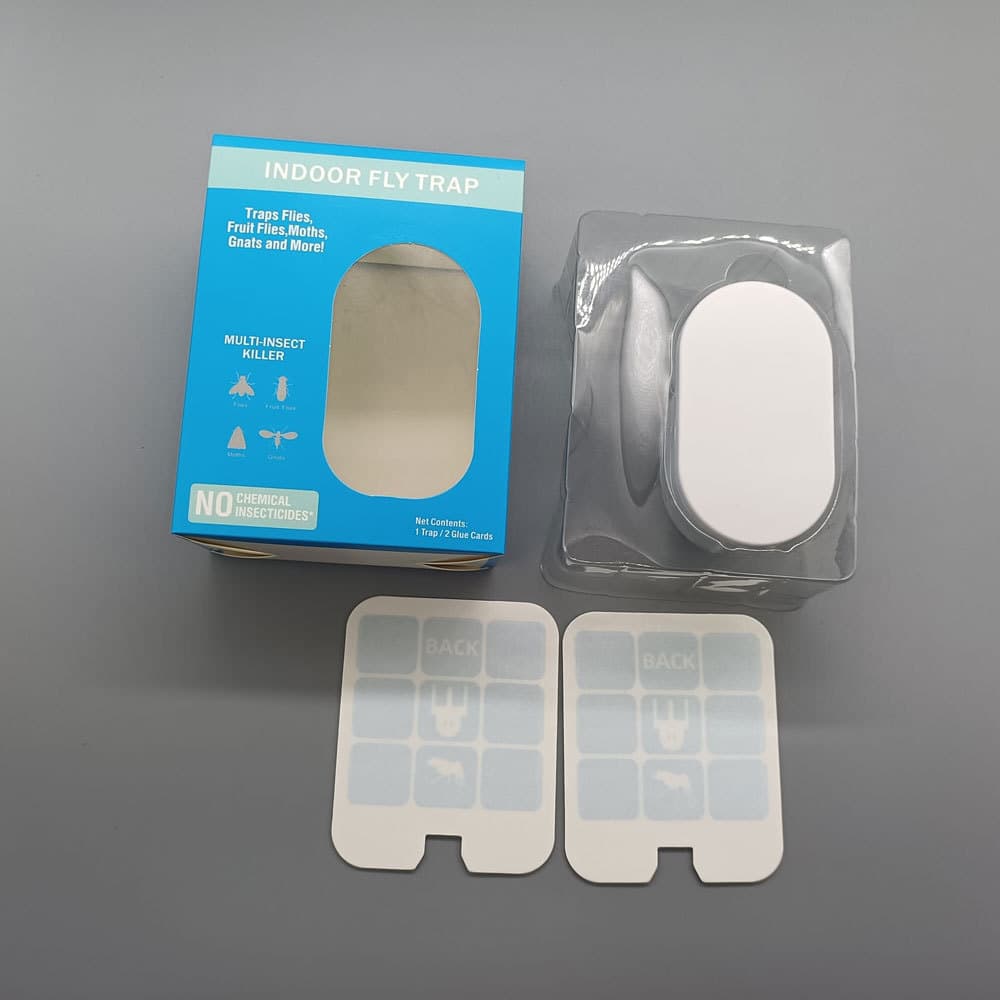 New Cross-Border Indoor Plug-in Fly Catcher Sticky Mosquito Killer Lamp Small Wall-Mounted Electric Mosquito Trap Light