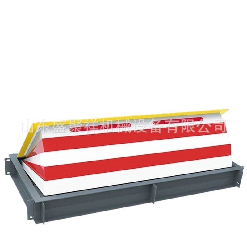 Semi-Automatic Retractable Bollard Remote Control Anti-Backflow Device Stainless Steel Rainproof Rustproof Entrance/Exit Inspection Barrier Machine