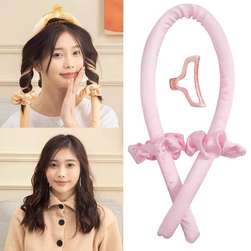 Heatless Sleep Curling Tool No-Damage Curler Hair Rollers for Women Wave Foam Styling Curler
