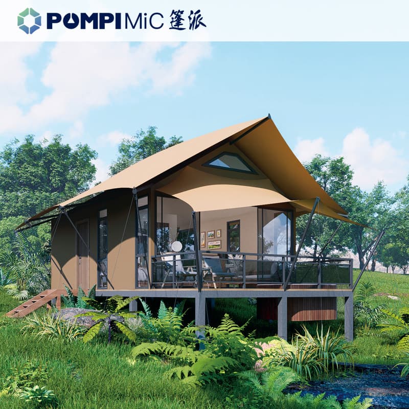 High-End Modular House Vacation Resort Homestay Hotel Wooden Cabin Tent Insulated Waterproof Moisture-Proof Tent House