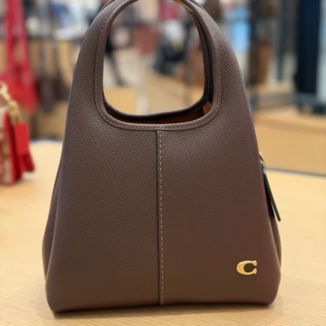 25 Fall/Winter New Lana19 Mini Basket Bag Vintage Handbag Shoulder Crossbody Bucket Bag Chain Underarm Bag