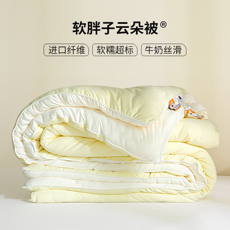 Imported A-Class Mother and Baby Antibacterial Duvet, Pet-Soft Handfeel, Winter Quilt, Spring/Autumn Quilt, Thickened Warm and Soft