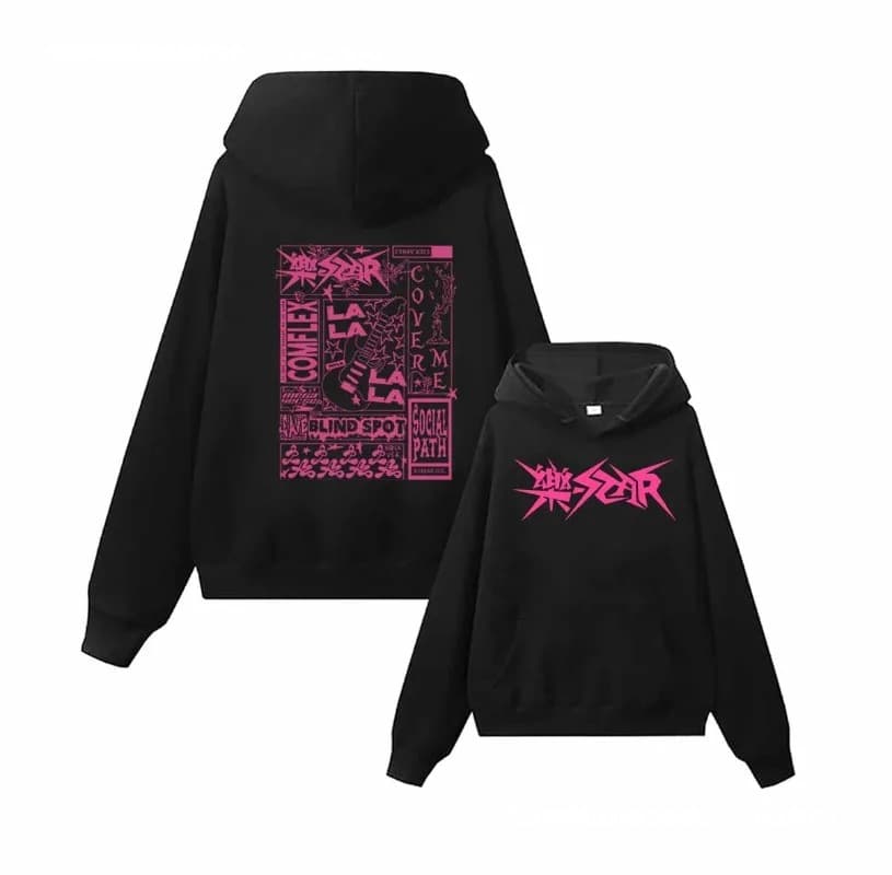 2025 New Stray Kids Hoodie Rock Star Merch Hoodie Kpop
