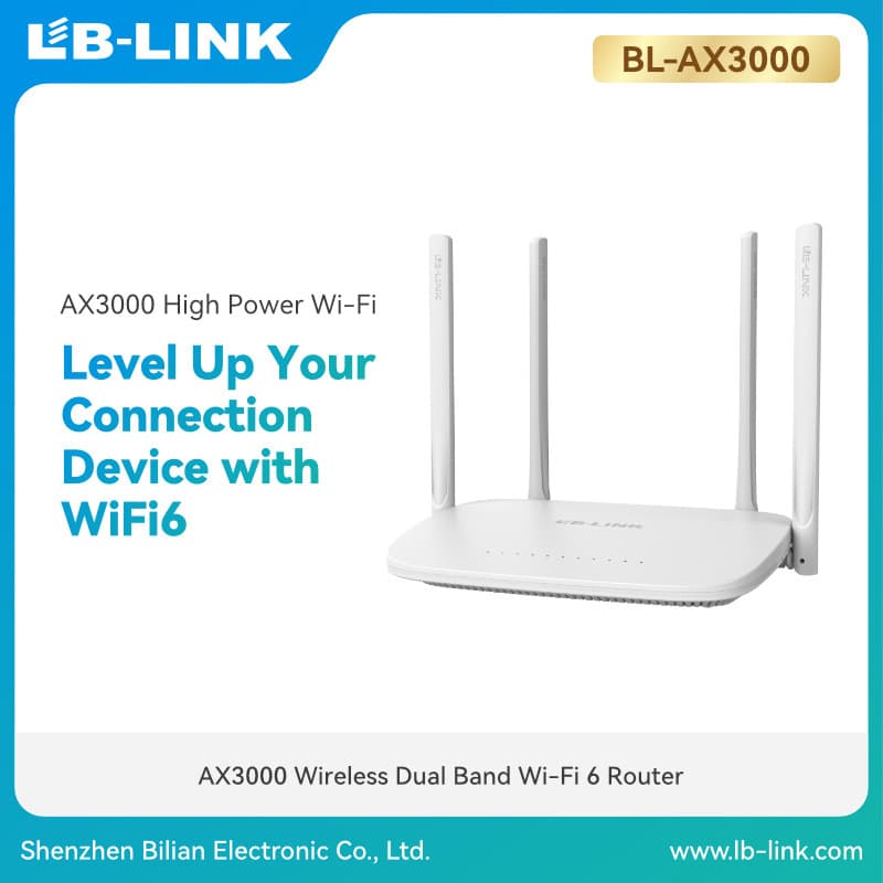 BL-LINK MTK7981 Gigabit Port Edition AX3000 Wireless Home High-Speed WiFi 6 Router