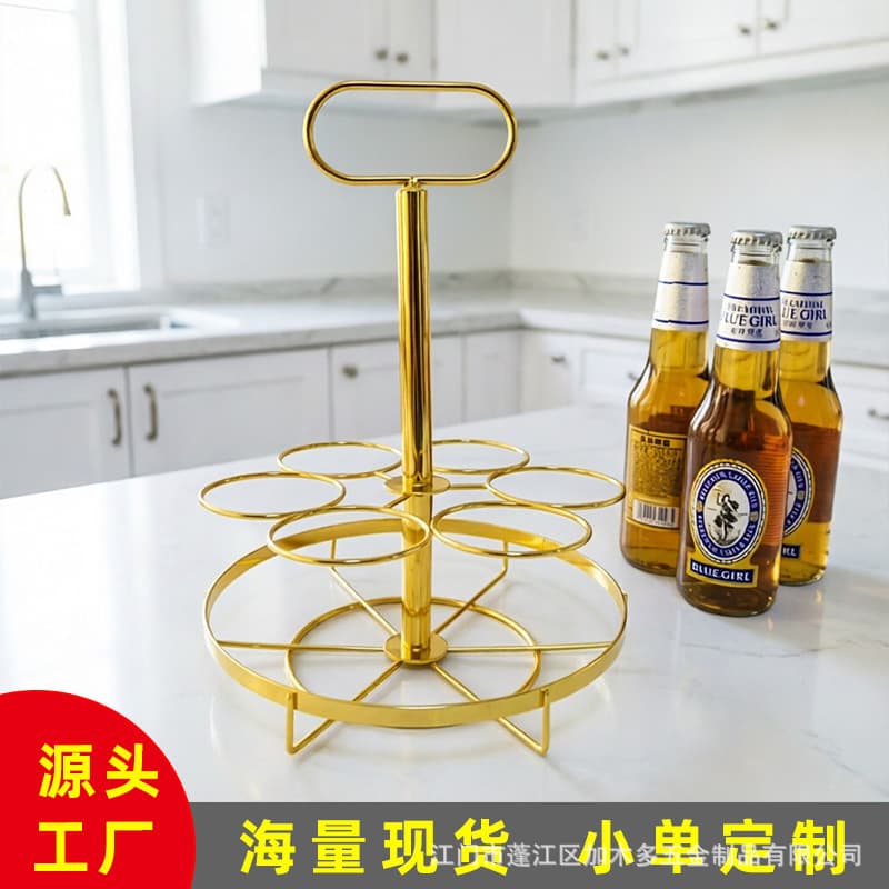 Hotel KTV bar beer rack restaurant beer rack removable beer basket drink portable rack portable basket
