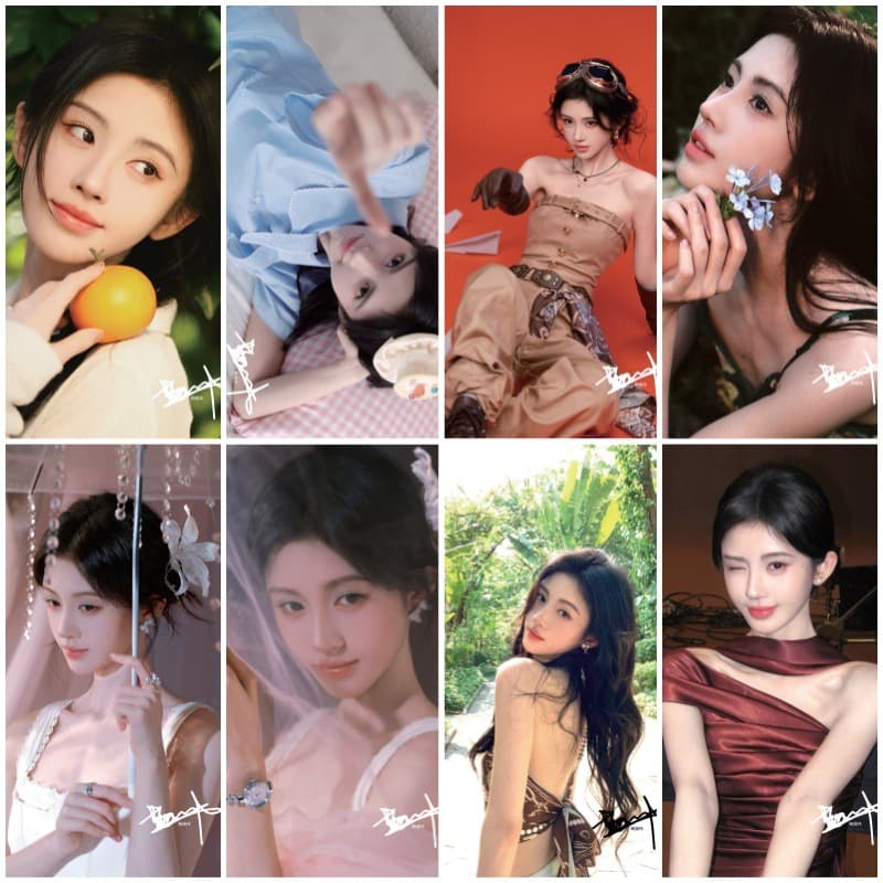 Ju Jingwei Poster 42X29CM Celebrity Merch Dormitory Wallpaper Office Decoration Mural Photo Wallpaper