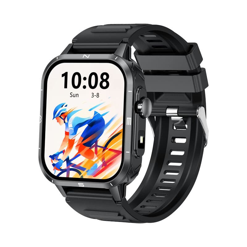 Temu Cross-Border Hot Selling Sports Outdoor Smart Watch Bracelet Y55 Heart Rate Step Sleep Bluetooth Calling IOS