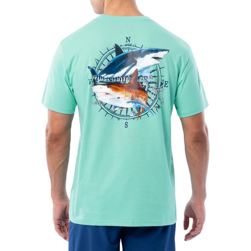 Ouma Cotton Guy Harvey Men’s Billfish Collection Short Sleeve P