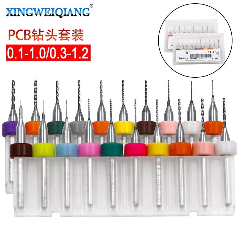 PCB Drill Bit Circuit Board Carbide Fixed Shank Small Drill Bit Jewelry Hardware Plastic Engraving Drill Bit