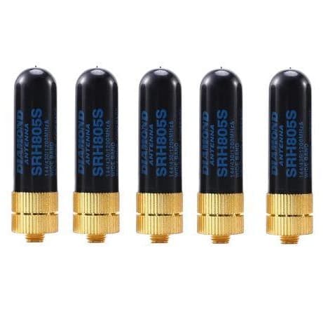 UHF VHF SRH805S SMA Female Walkie Talkie Antenna for UV-5R BF-888S UV-82 3107