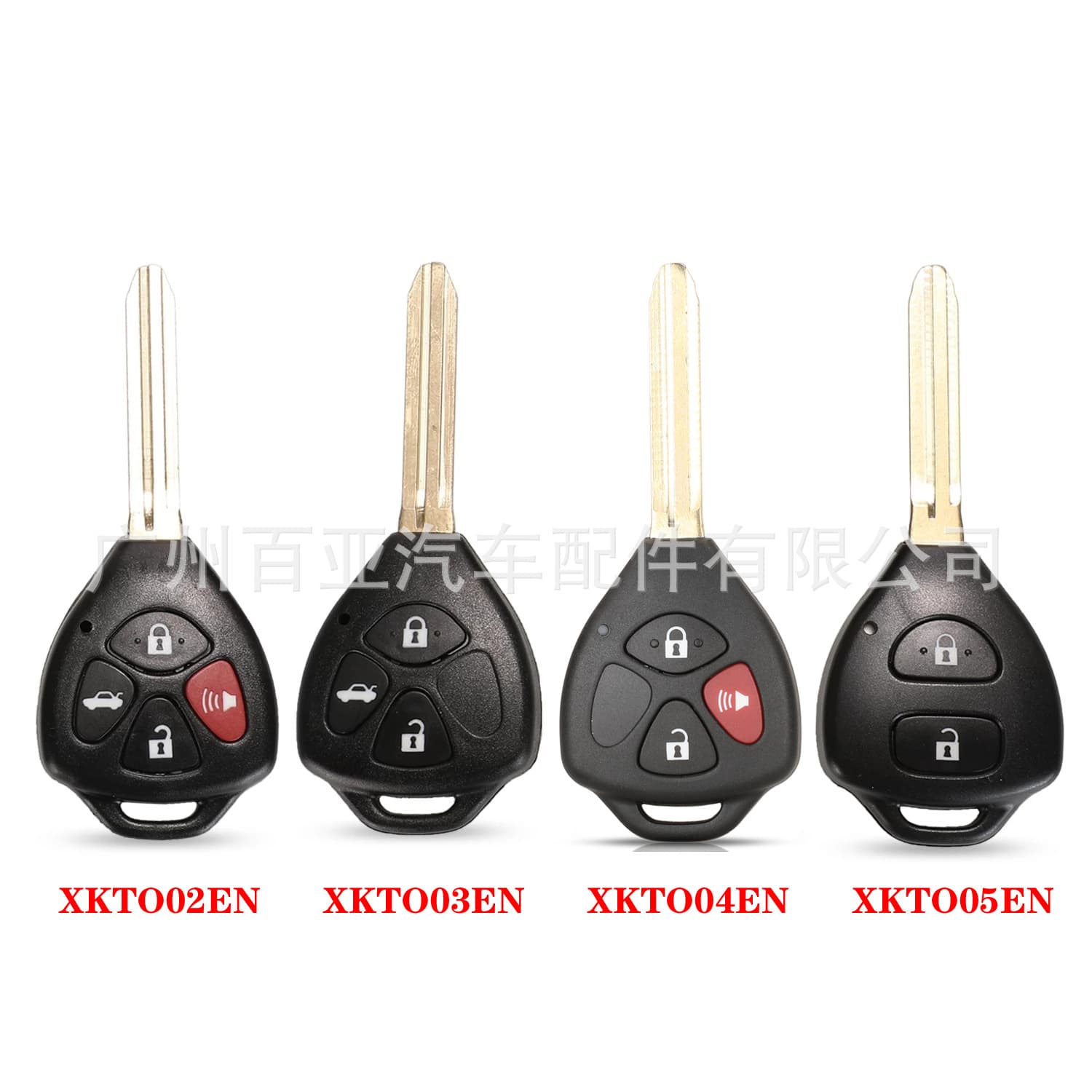 Xhorse VVDI2 3-Button 4-Button Wired Universal Remote Car Key XKTO02/03/04/05EN