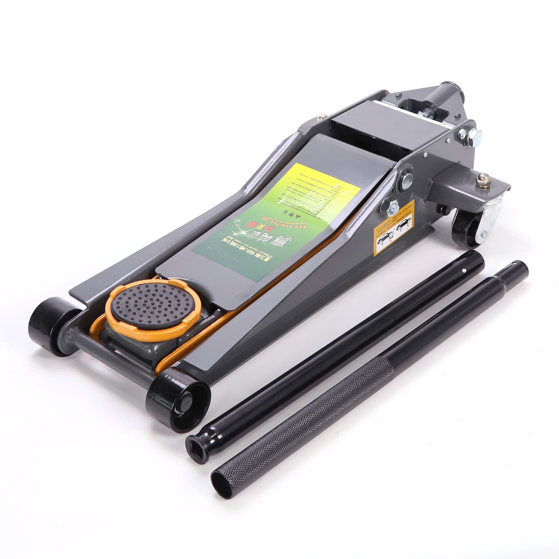 5-Ton Horizontal Hydraulic Jack for Cars, Small Trucks, 4T Repair, 3T Off-Road SUVs