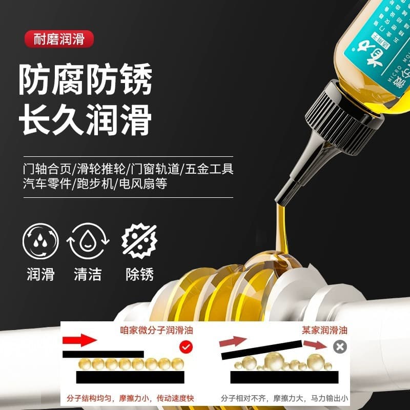 Mechanical Lubricating Oil Sewing Machine Oil Special for Home Door Squeaky Door Hinge Window Door Lock Cylinder Lubricant