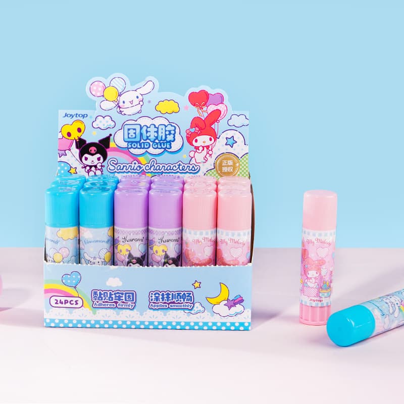 Yuemu New Sanrio Daydreamer Series 15G Handmade Solid Glue Stick for Students and Children DIY Crafts