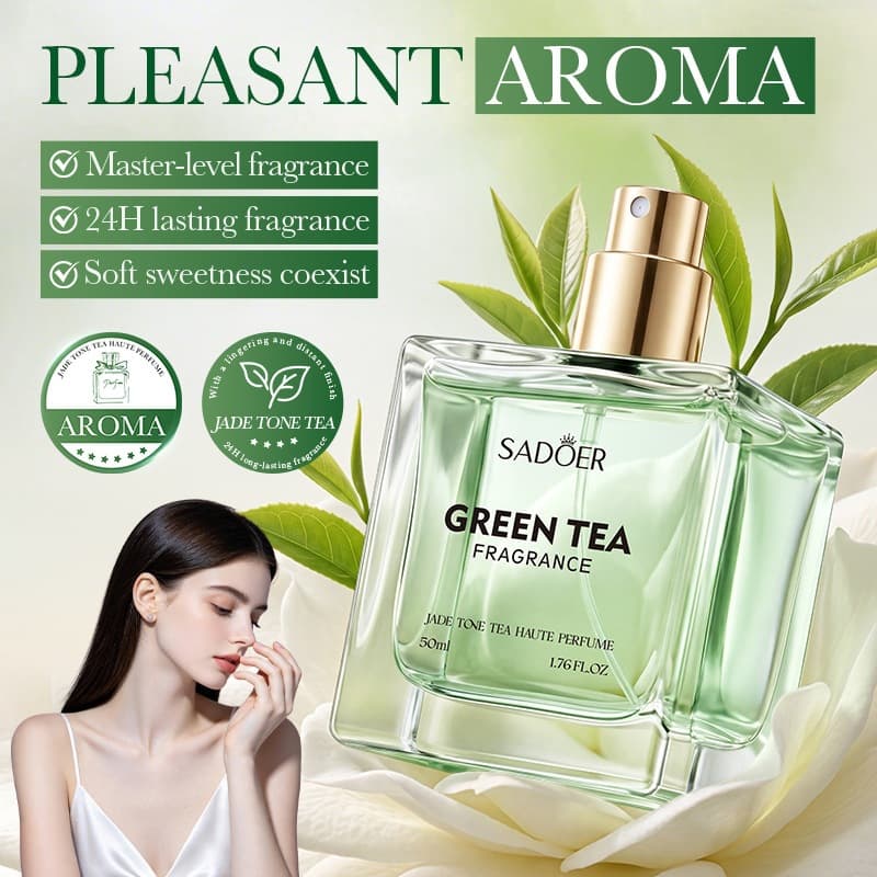 Cross-border foreign trade perfume SADOER jade tea fragrance high luxury perfume long-lasting fragrance women's perfume factory direct sales