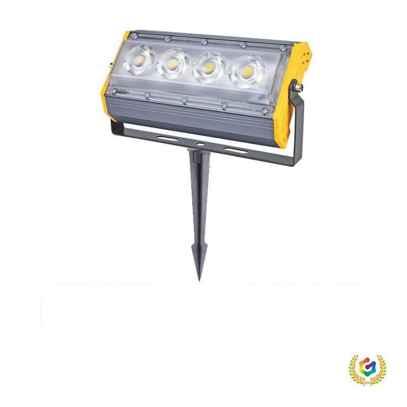 ✅ LED Outdoor Waterproof Floodlight Lighting Four-Eye Garden Exterior Wall Advertising Spotlight Ground Spike Tree Light