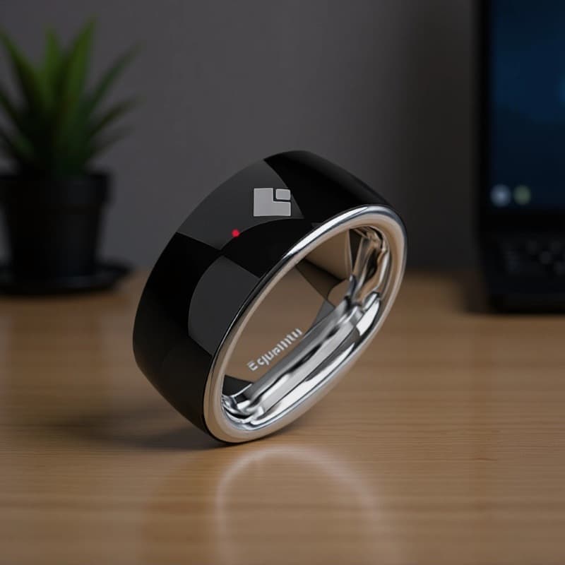 2025 Hot Selling Smart Counter Ring Bluetooth Stainless Steel Smart Counting Ring Counter