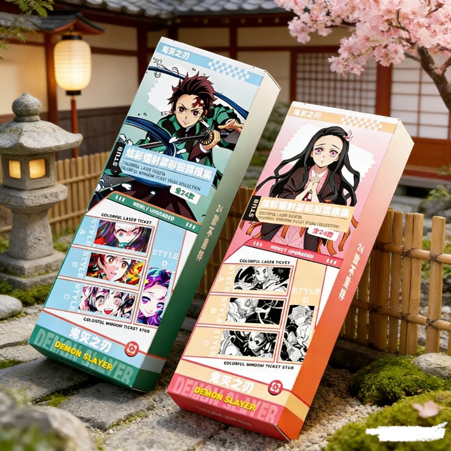 Animation Laser Ticket Stub Collection Stealing the Screen Hanako Junmo Dokonan Love and School Ticket Stub Collection PVC Two-dimensional Millet